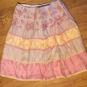 Adorable pink/orange girls skirt - see all pics!